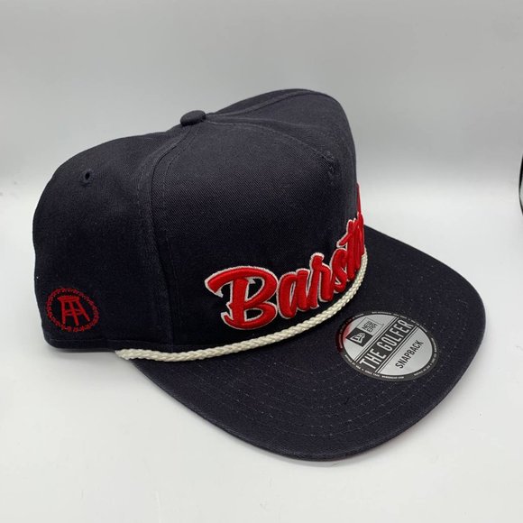 Barstool Sports The Golfer New Era Navy Blue Hat Snapback Cap Mens - Picture 3 of 6